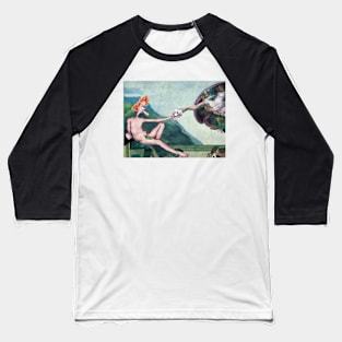 The creation of the mouse and humanity Baseball T-Shirt